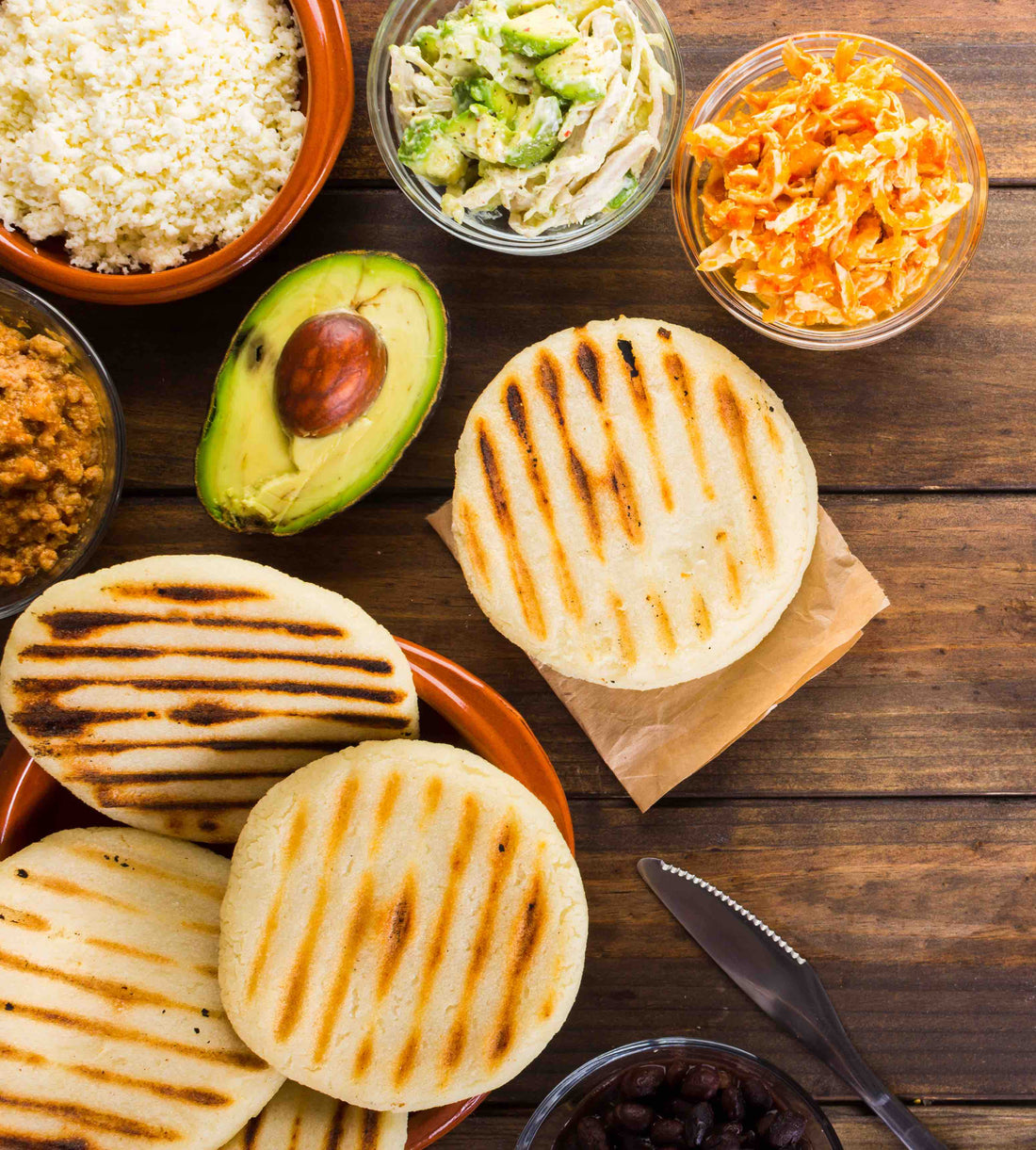 Arepa Venezolana, Sin Carbohidratos y Sin Gluten